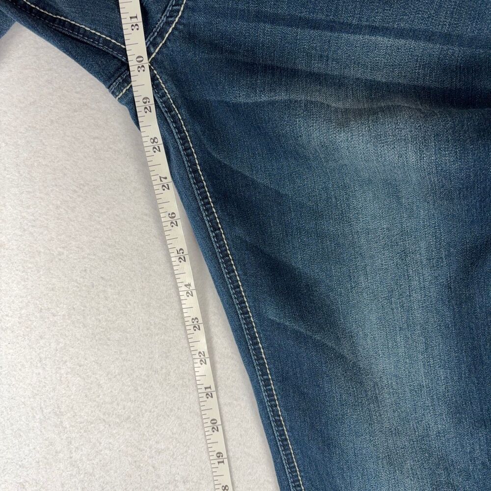 Hydraulic Lola Curvy Bootcut Jeans Juniors 13/14 Blue Denim Slim Embroidered Y2K - Picture 7 of 9